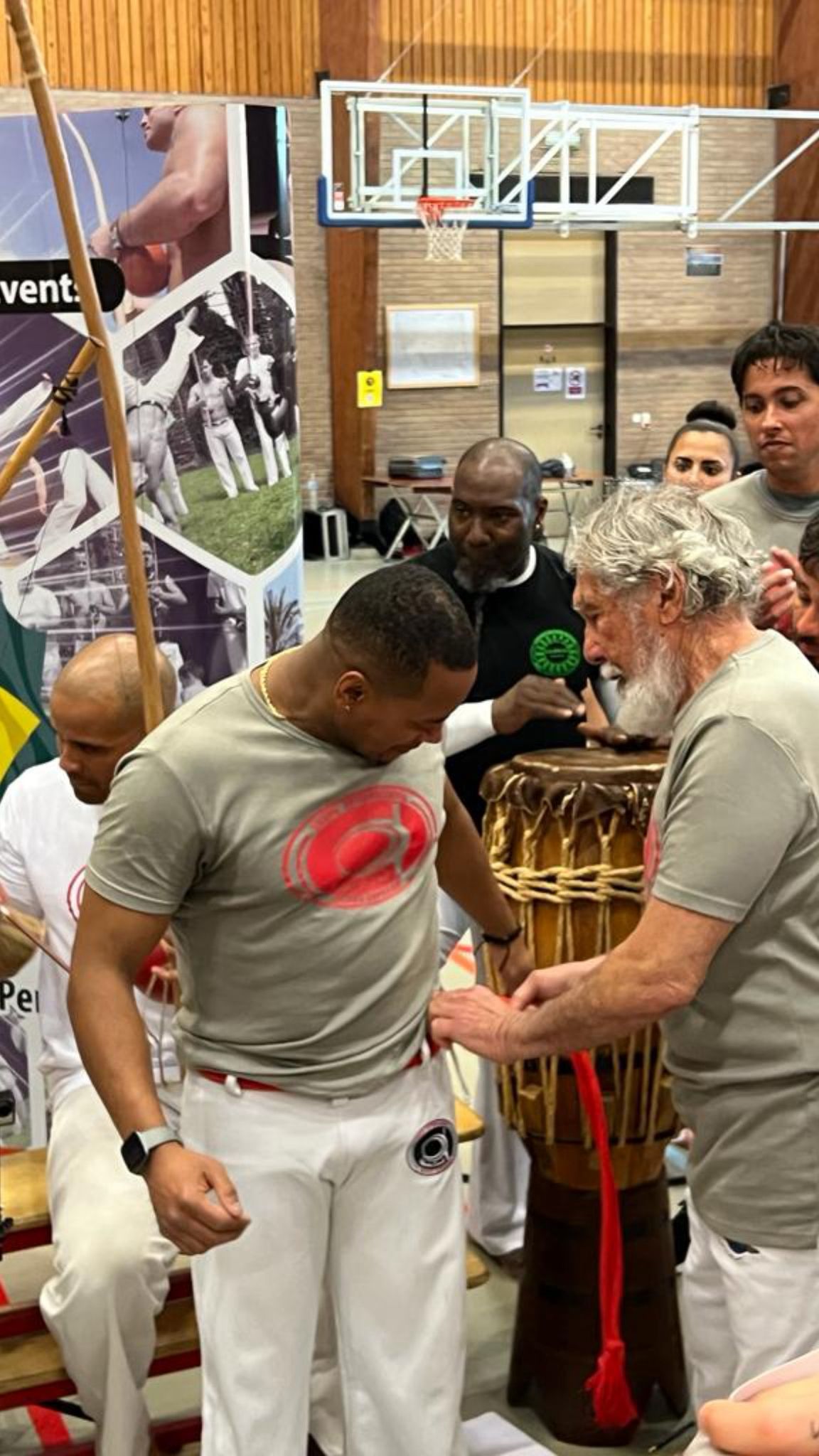 Capoeira graduation event